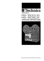 Technics - RS-1506-US - Owners manual 